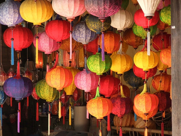 Paper lantern shop, Hoi An